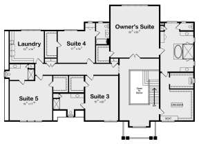 Second Floor for House Plan #402-01586