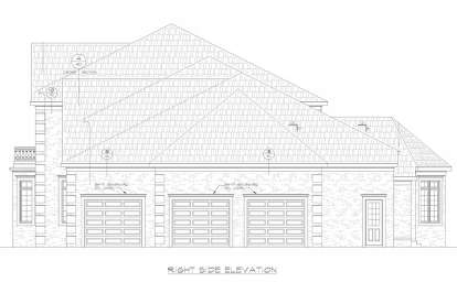 Luxury House Plan #402-01587 Elevation Photo