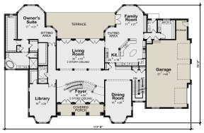 Main Floor for House Plan #402-01587