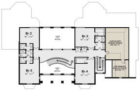 Second Floor for House Plan #402-01587