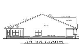 Ranch House Plan #402-01588 Elevation Photo