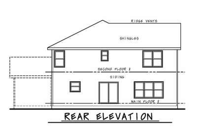 Craftsman House Plan #402-01589 Elevation Photo