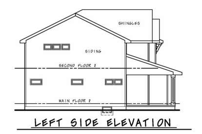 Craftsman House Plan #402-01589 Elevation Photo