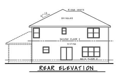 Craftsman House Plan #402-01590 Elevation Photo