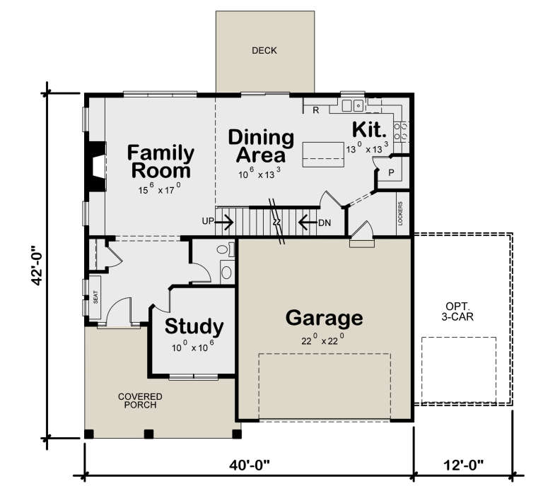 House Plan House Plan #23535 Drawing 1
