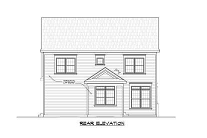 Traditional House Plan #402-01591 Elevation Photo