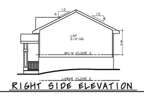Traditional House Plan #402-01592 Elevation Photo