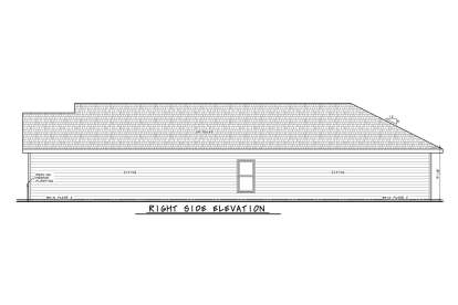 Ranch House Plan #402-01593 Elevation Photo