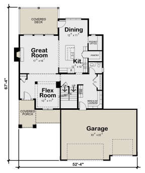 Main Floor for House Plan #402-01594