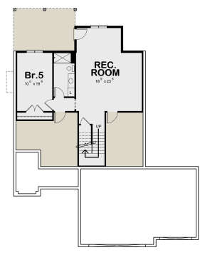 Basement for House Plan #402-01594