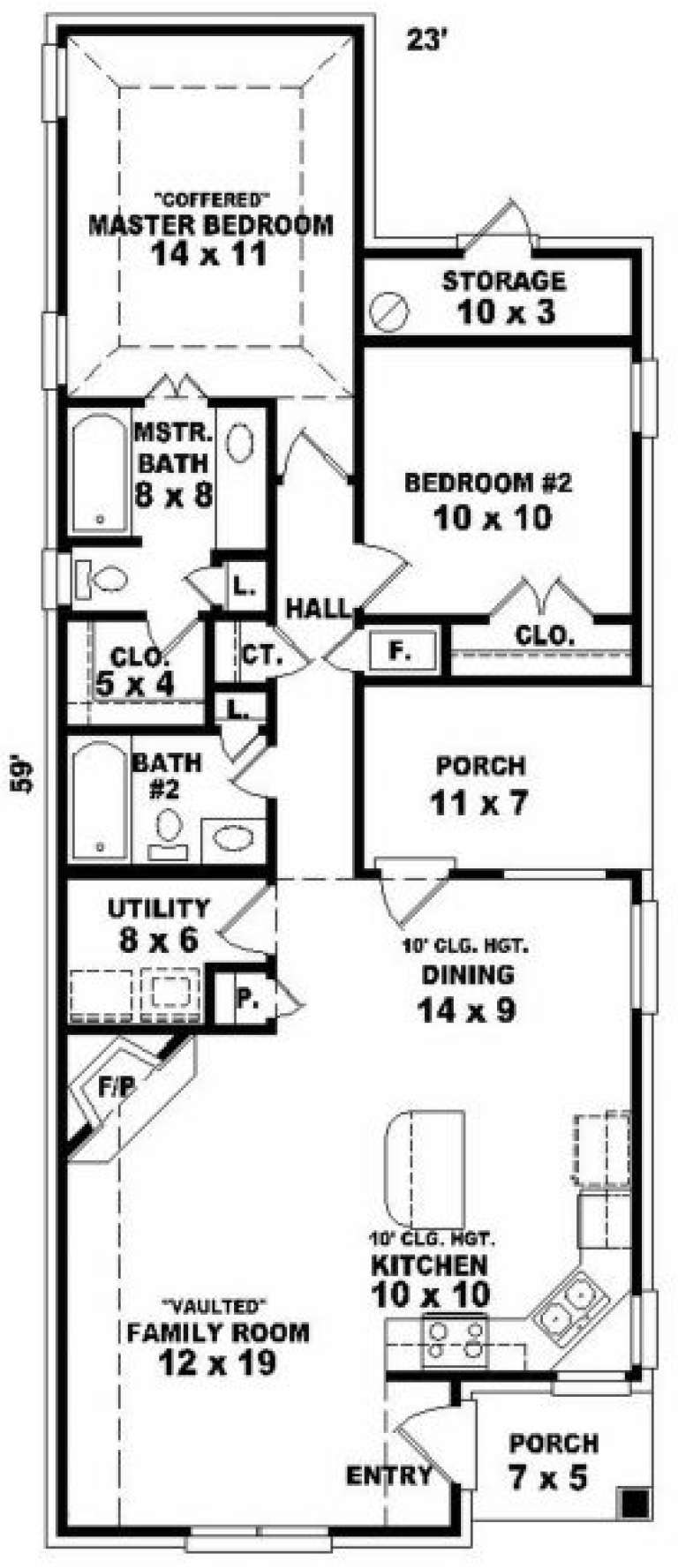 House Plan House Plan #2354 Drawing 1