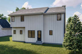 Modern Farmhouse House Plan #963-00337 Elevation Photo