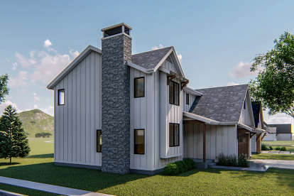 Modern Farmhouse House Plan #963-00337 Elevation Photo