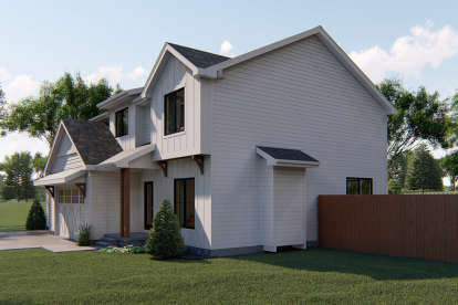 Modern Farmhouse House Plan #963-00341 Elevation Photo