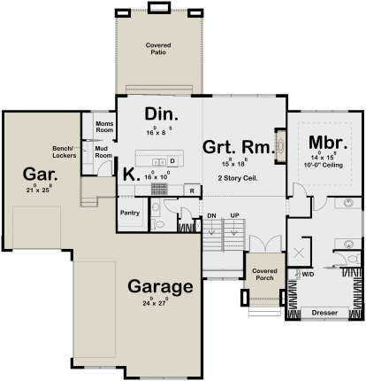 Main Floor for House Plan #963-00342