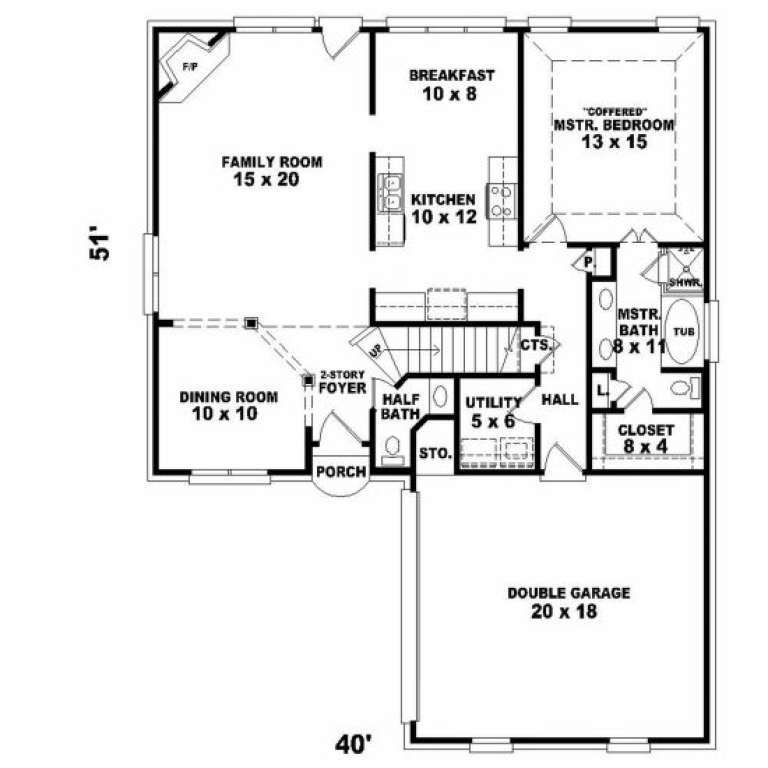 House Plan House Plan #2355 Drawing 1