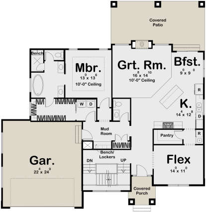 Main Floor for House Plan #963-00343
