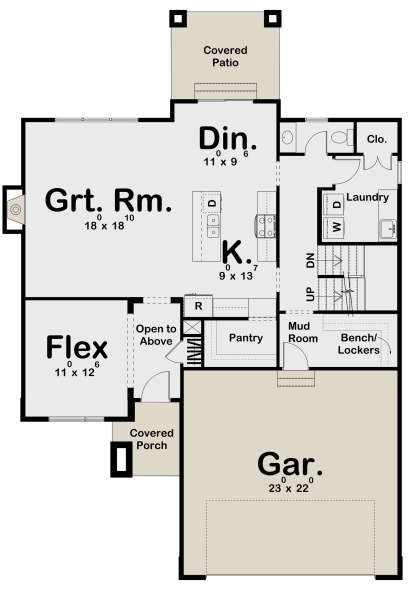 Main Floor for House Plan #963-00345