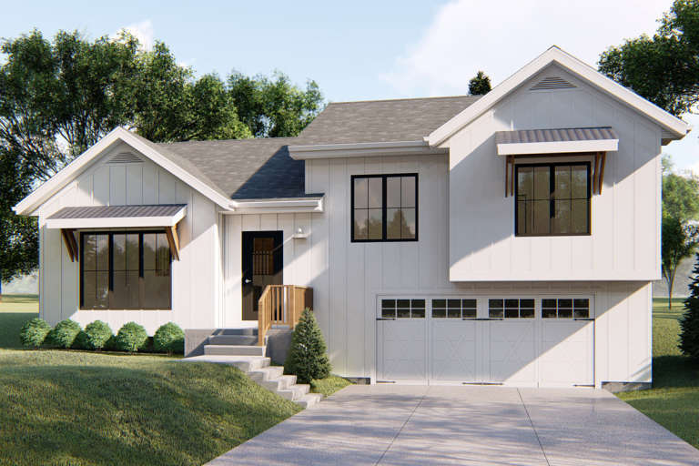 House Plan House Plan #23553 Front Elevation 