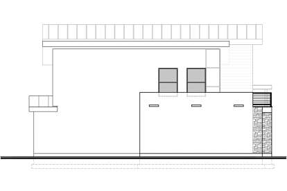 Contemporary House Plan #7306-00002 Elevation Photo