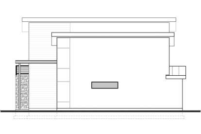 Contemporary House Plan #7306-00002 Elevation Photo