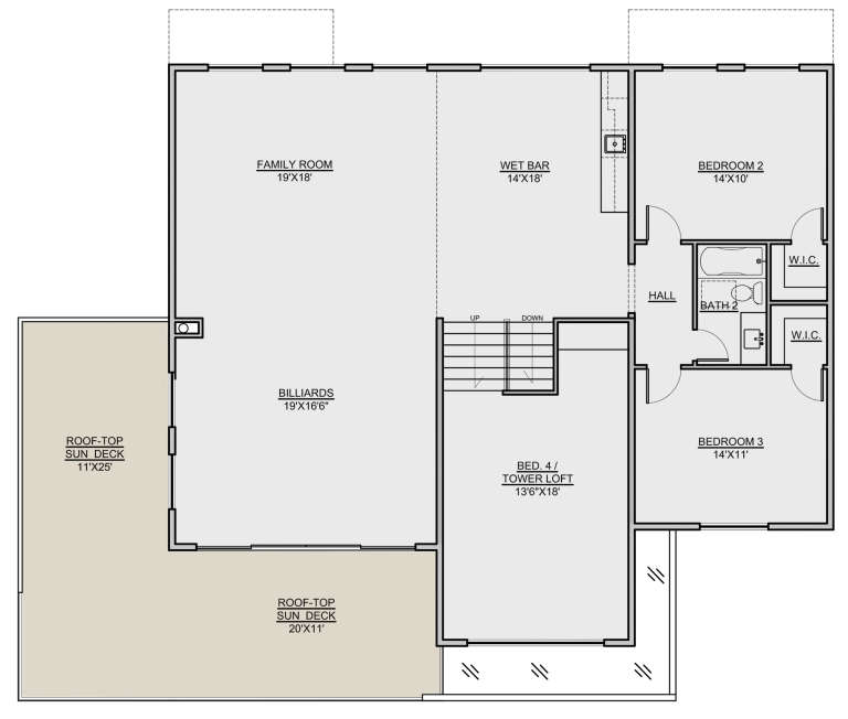 House Plan House Plan #23557 Drawing 2