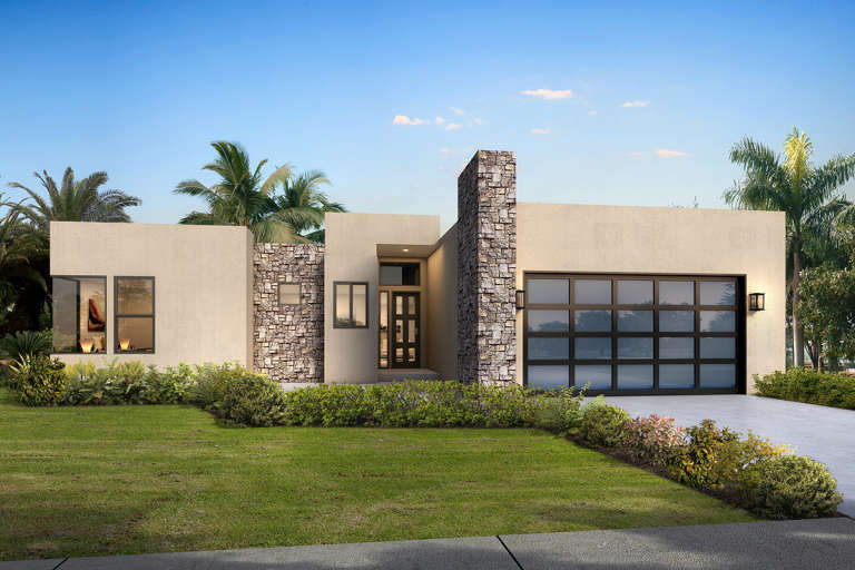 House Plan House Plan #23559 Front Elevation 