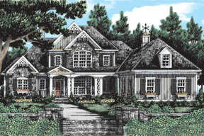 Traditional House Plan #8594-00325 Elevation Photo