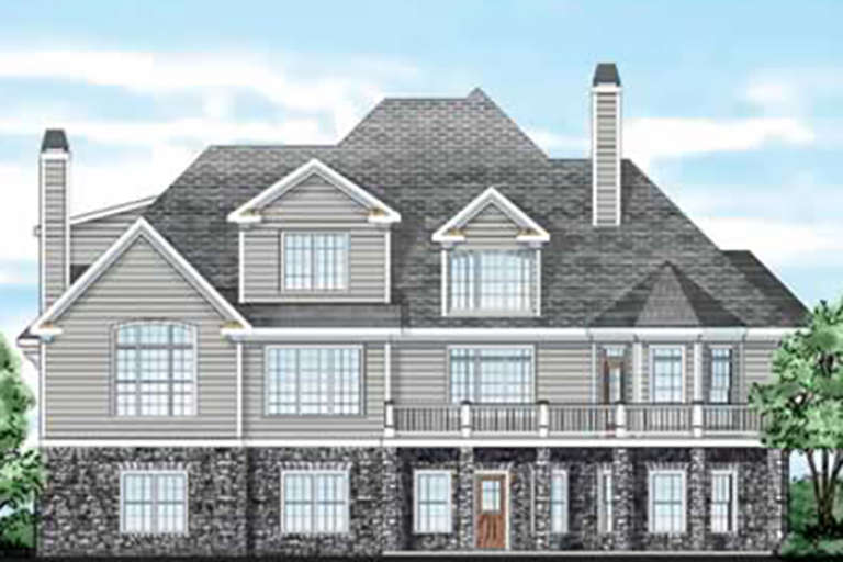 Traditional House Plan #8594-00325 Elevation Photo