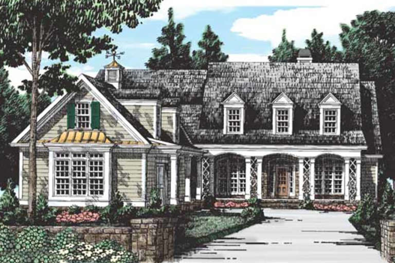 House Plan House Plan #23565 Front Elevation 