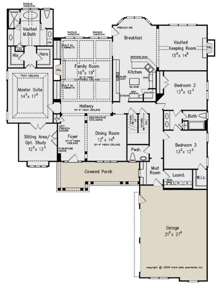 House Plan House Plan #23566 Drawing 1