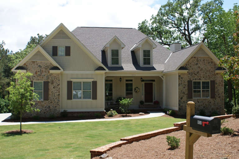 House Plan House Plan #23567 Front Elevation 
