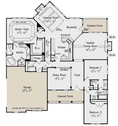Main Floor for House Plan #8594-00331