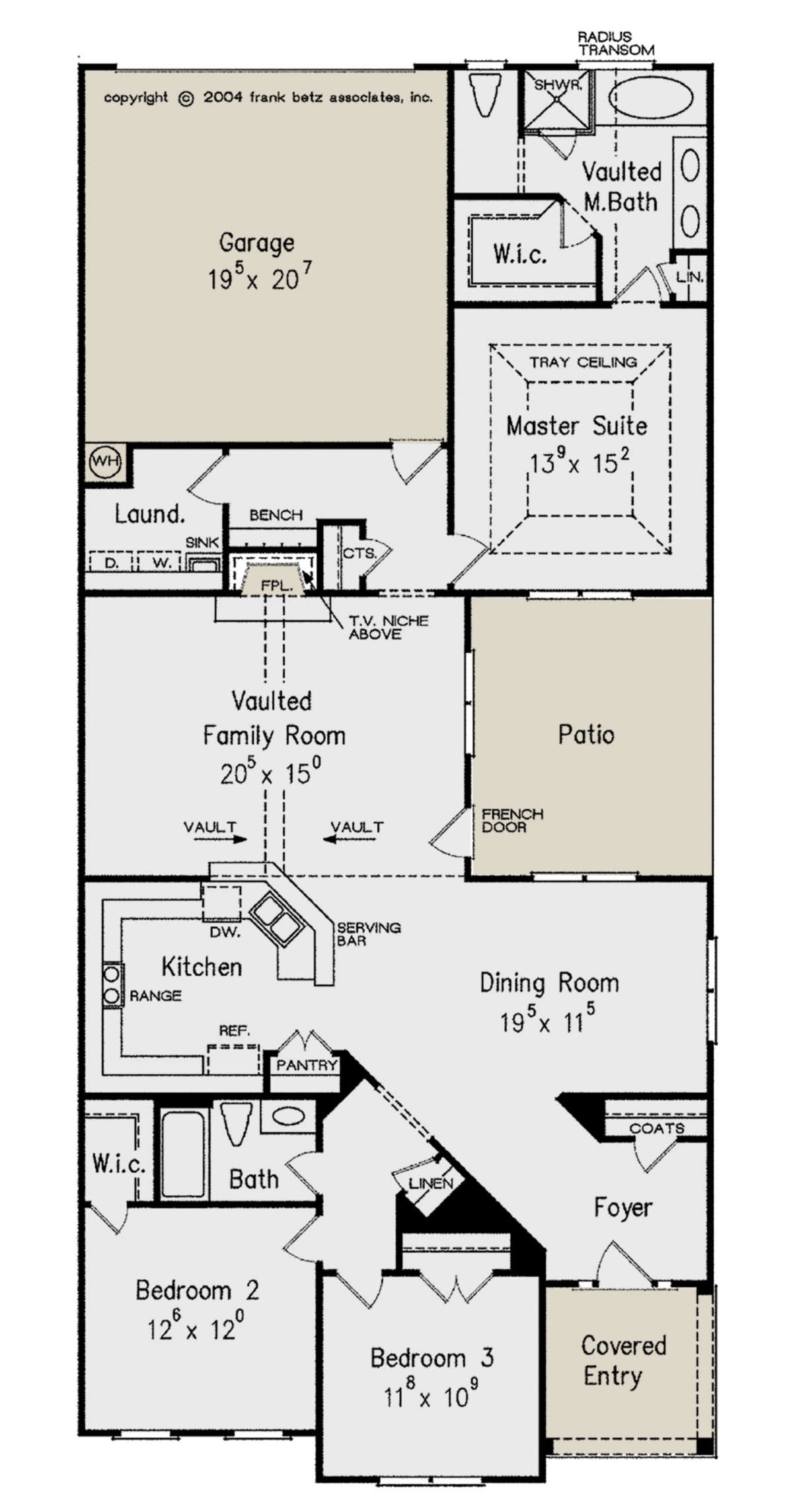 Main Floor for House Plan #8594-00333