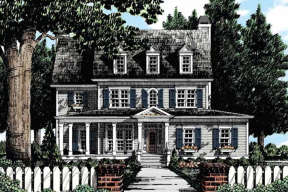 Country House Plan #8594-00335 Elevation Photo