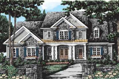 Traditional House Plan #8594-00336 Elevation Photo