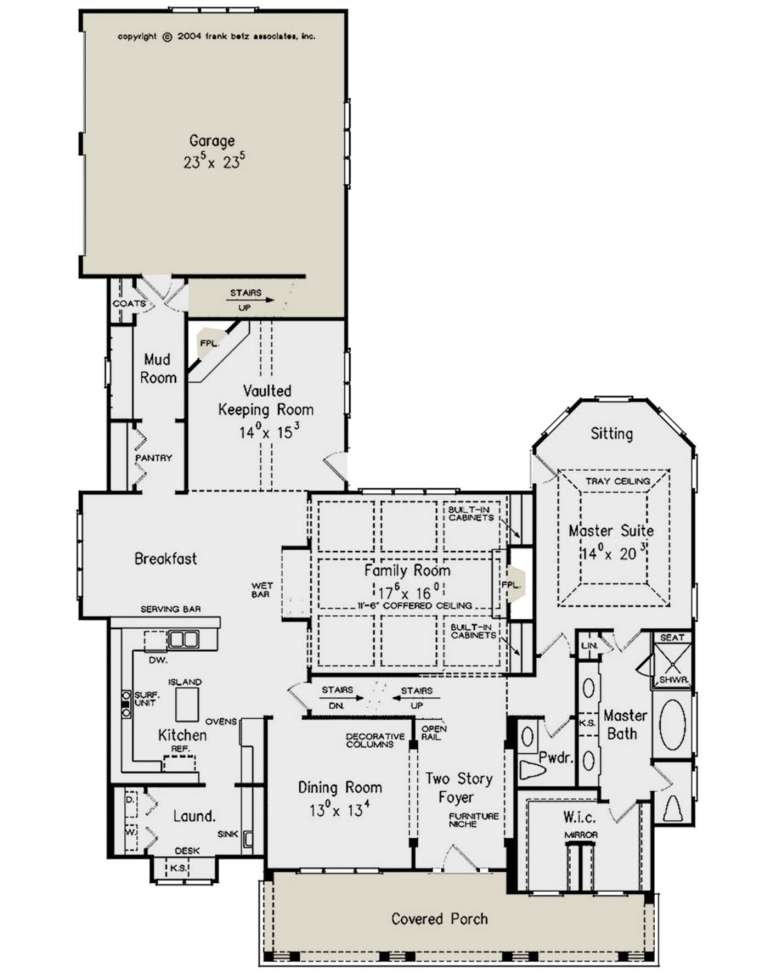 House Plan House Plan #23573 Drawing 1