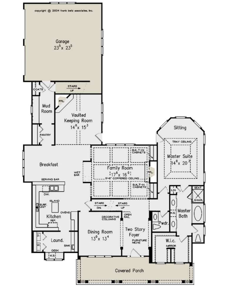 House Plan House Plan #23573 Drawing 1
