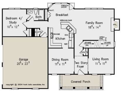 Main Floor for House Plan #8594-00338