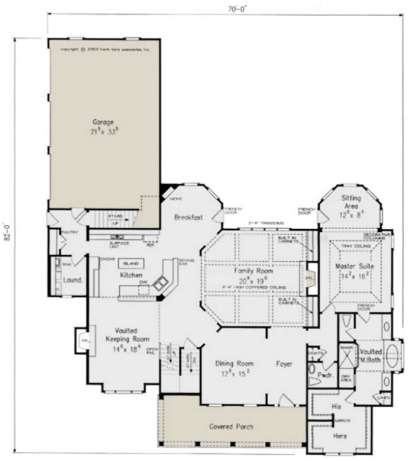 Main Floor for House Plan #8594-00339