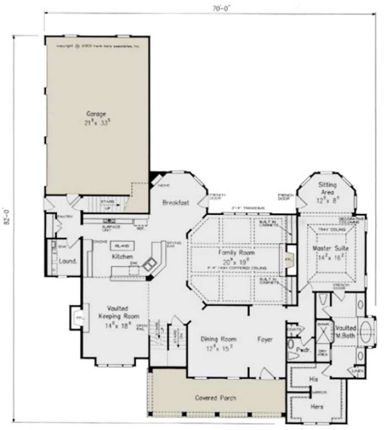 House Plan House Plan #23575 Drawing 1