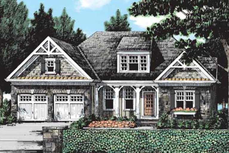 House Plan House Plan #23576 Front Elevation 