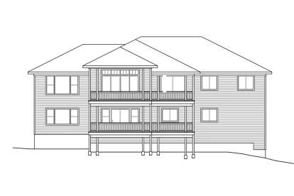 Craftsman House Plan #035-00831 Elevation Photo