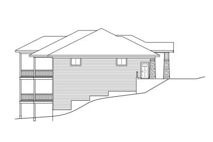 Craftsman House Plan #035-00831 Elevation Photo