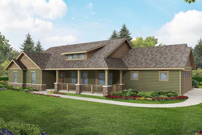 House Plan House Plan #23583 Front Elevation 