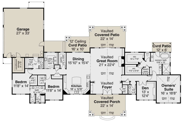 House Plan House Plan #23588 Drawing 1