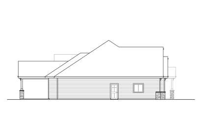 Craftsman House Plan #035-00838 Elevation Photo