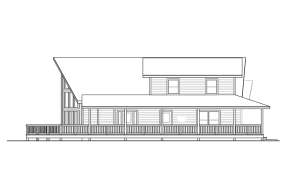 Cabin House Plan #035-00839 Elevation Photo