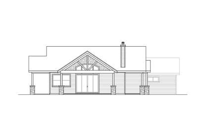 Craftsman House Plan #035-00840 Elevation Photo