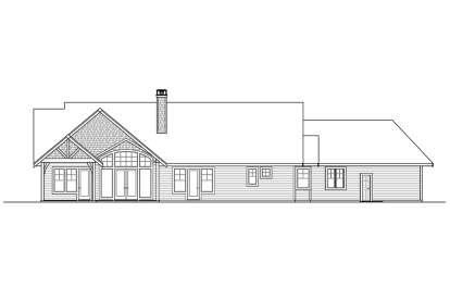 Craftsman House Plan #035-00841 Elevation Photo